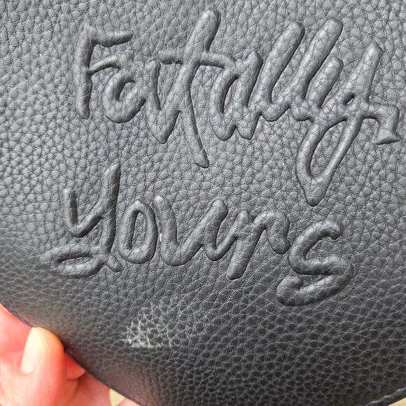 Bailey Sarian Fatally Yours Collection Heart Shaped Crossbody Bag Melt Cosmetics - Picture 1 of 11